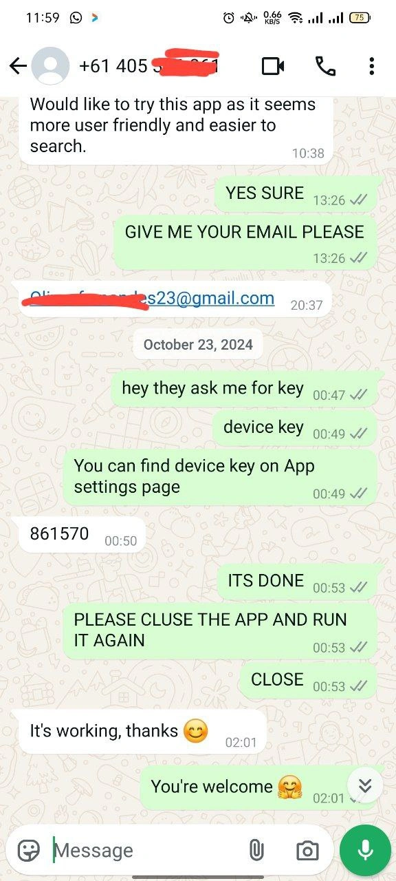 WhatsApp chats showing real IPTV customer interactions, including subscription requests, custom playlist support, device compatibility questions, and payment confirmations—highlighting reliable service and responsive communication.